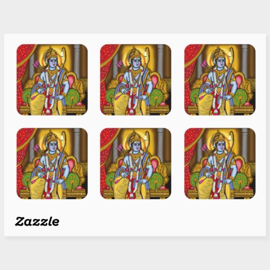 Stickers Lord Rama (Feuille)