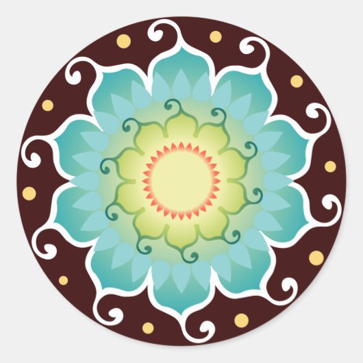 Stickers Lotus Radiant (Devant)