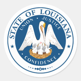 Stickers Louisiana State Seal