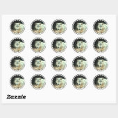 Stickers Loup gris (Feuille)