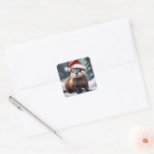 Stickers Loupe de Noël (Enveloppe)