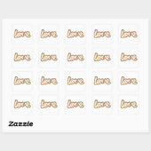 Stickers Love (Feuille)