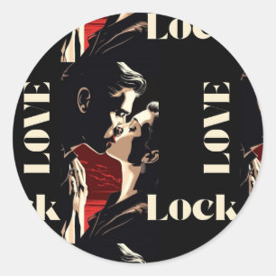 Stickers Love Lock 2024