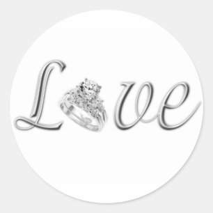 Stickers Love Wedding
