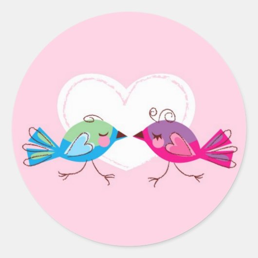 Stickers Lovebirds (Devant)