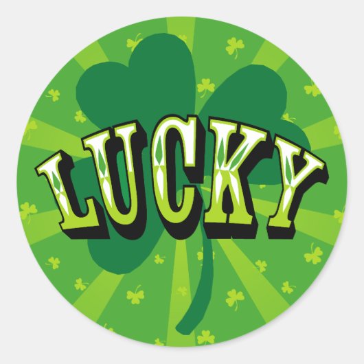 Stickers Lucky (Devant)