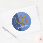 Stickers - Lucky Hoefijzer Floral (Envelop)