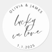 Stickers Lucky In Love (Devant)