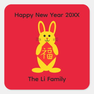 Stickers Lucky Rabbit #1-2