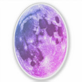 Stickers Lune Stars - Esthétique céleste (Devant)