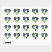 Stickers "Luxie" Rainbow Cyber Goth Fairy (Feuille)