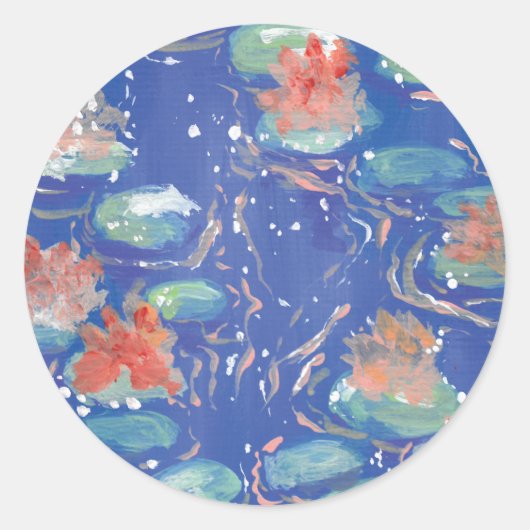 Stickers Lys d'eau (Devant)