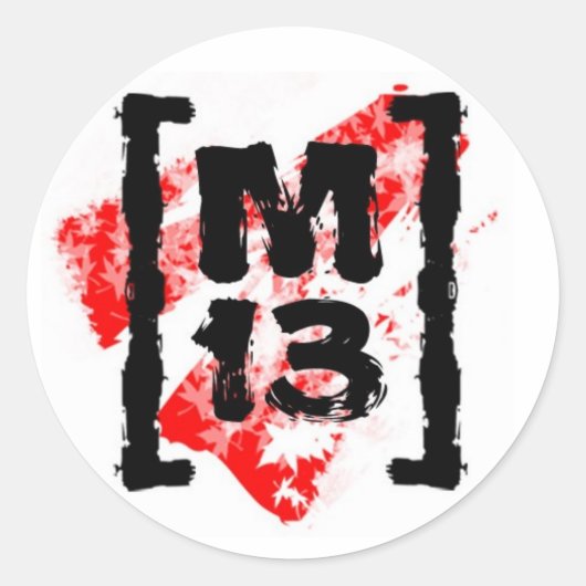 Stickers M13 (Devant)