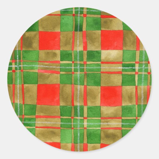 Stickers MAC GREGOR TARTAN petits ronds (Devant)