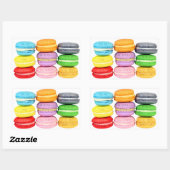 Stickers Macarons (Feuille)