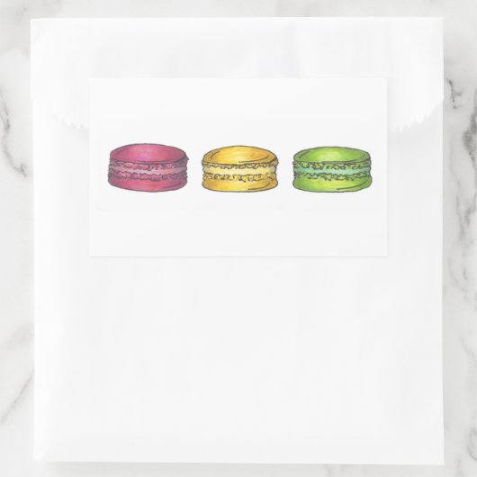 Stickers Macarons Macaron Français (Sac)