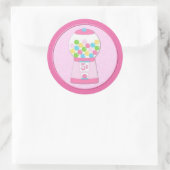 Stickers Machine Bubblegum Rose pour enfants (Sac)