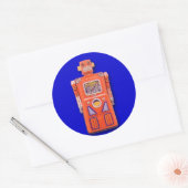Stickers Machine Man (Feuille de 6) (Enveloppe)