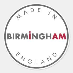 Stickers made in Birmingham