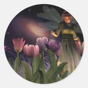 Stickers magiques de nuit fée