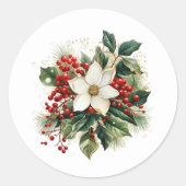 Stickers Magnolia de vacances (Devant)