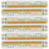 Stickers Mah Jongg Friends (Devant)