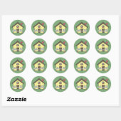 Stickers maison (Feuille)