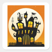 Stickers Maison et Lune (Devant)