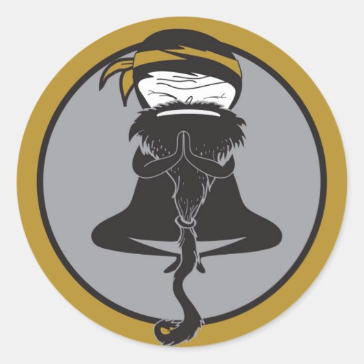 Stickers Maître Ninja (Devant)