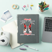 Stickers Majorette (Rouge noir 2) (Couverture iPad)