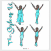 Stickers Majorette Sparkle (Bijou) (Feuille)