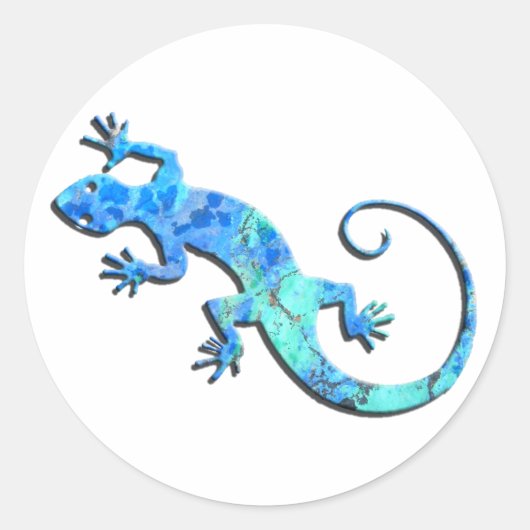 Stickers Malachite Gecko (Devant)