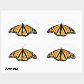 Stickers Male Monarch Papillon (Feuille)