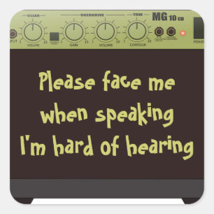 Stickers malentendants