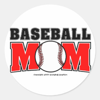 Stickers Maman De Baseball