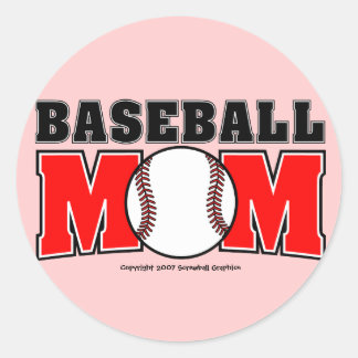 Stickers Maman De Baseball