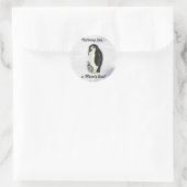 Stickers maman et bébé pingouin (Sac)