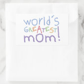 Stickers Maman les plus grands du monde (Sac)