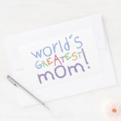 Stickers Maman les plus grands du monde (Enveloppe)