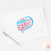 Stickers Maman : Ma maman aime Me-Funny Sticker Ma (Enveloppe)