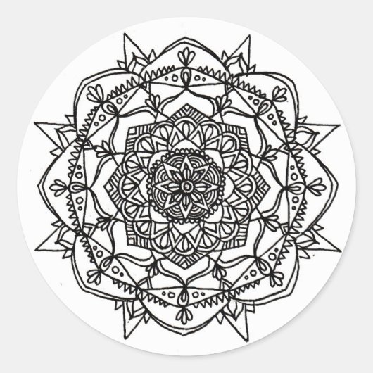 Stickers Mandala (Devant)
