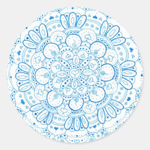 Stickers Mandala 1 Round