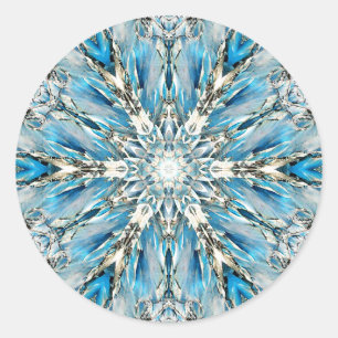 Stickers Mandala du glacier Mendenhall