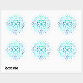 Stickers Mandala Flower (Feuille)