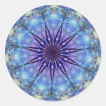 Stickers Mandala Lavender Starburst