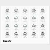 Stickers "MANGER, BOIRE et PORTER" (Feuille)