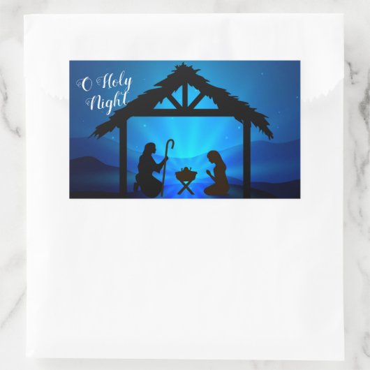 Stickers Manger de Noël (Sac)