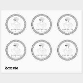 Stickers Manoules Round 3" - Feuille de 6 (Feuille)