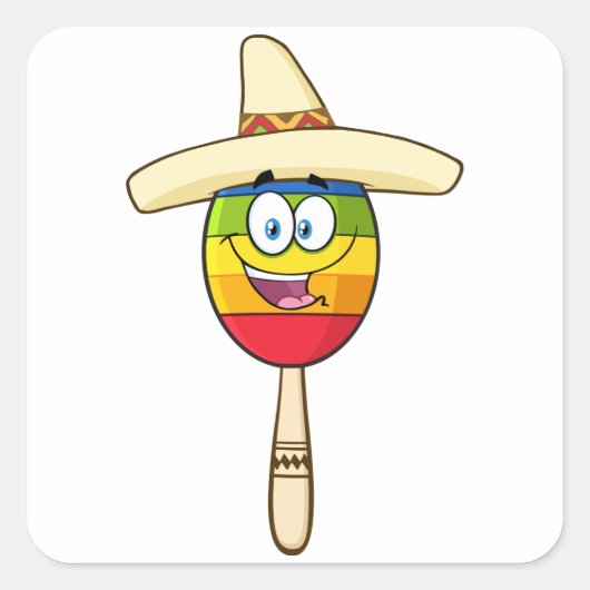 Stickers Maraca mexicains (Devant)
