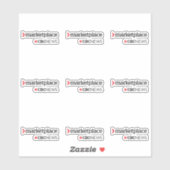 Stickers Marché CBC (Feuille)